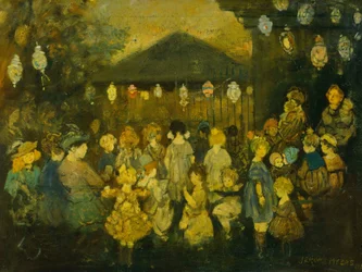 Warten auf das Konzert